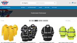 FC Uniforms - Full-Length Raincoat with ID