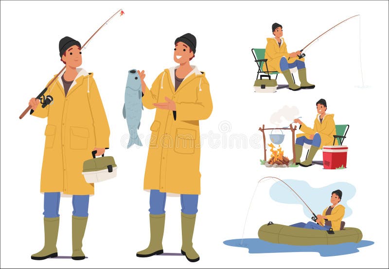 Illustrative image for fishing rain gear