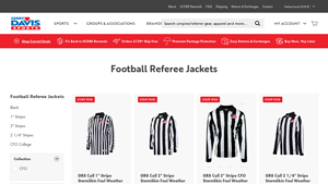 Gerry Davis Sports - Football Referee Jackets