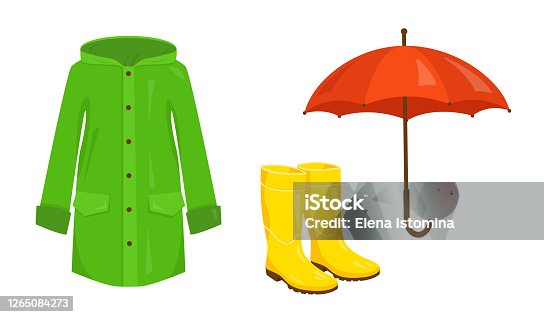 Illustrative image for heavy rubber raincoat
