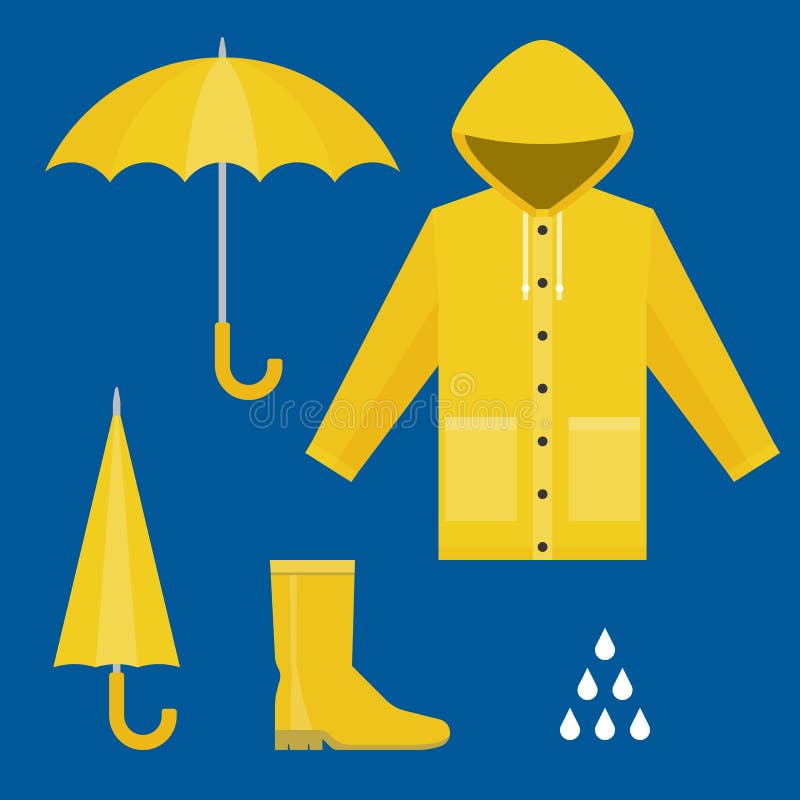 Illustrative image for heavy rubber raincoat