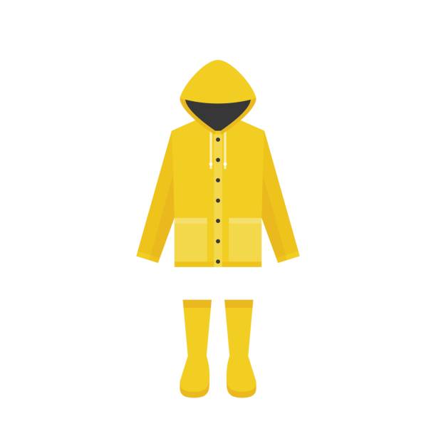 Illustrative image for heavy rubber raincoat
