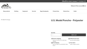 Helikon-Tex - U.S. Model Poncho