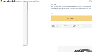 Mockingbird - Baby Stroller Rain Cover