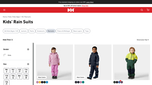 Helly Hansen - Kids' Bergen 2.0 Rain Set