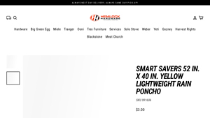 Smart Savers - Lightweight Rain Poncho