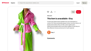Anadin Crafts - Custom PVC Raincoats & Jackets