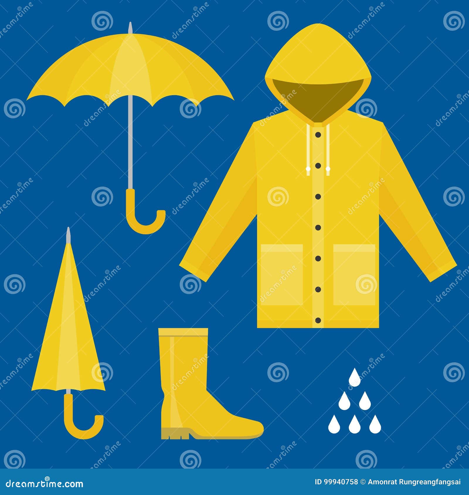 Illustrative image for inflatable rain coat
