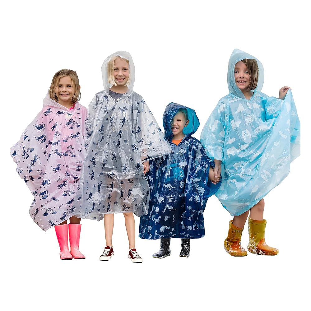 A stock image illustrating Kids Waterproof Poncho concepts