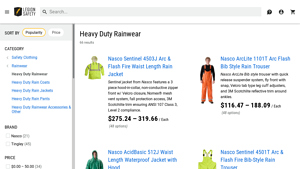 Nasco - Heavy Duty Rain Coats