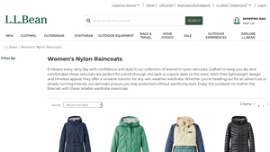 L.L.Bean - Women's Meridian Rain Coat