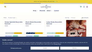 Lucy & Co - Reversible Raincoats