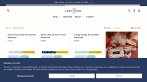 Lucy & Co. - Reversible Dog Coat