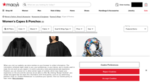 Macy's - Women's Capes & Ponchos