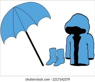 Illustrative image for man plastic raincoat