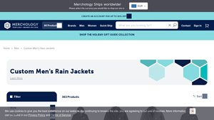 Merchology - Custom Rain Jackets