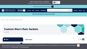 Merchology - Custom Rain Jackets
