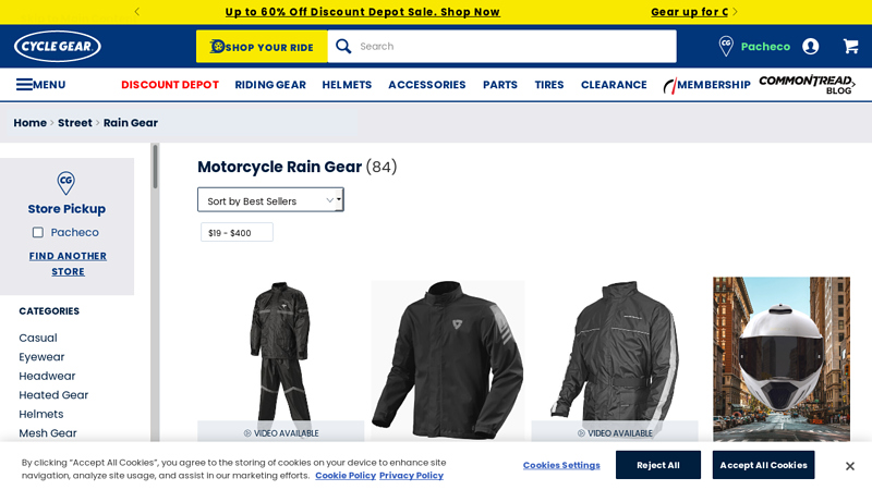 Motorcycle Rain Gear | Rain Suits, Jackets, Pants & More - Cycle Gear