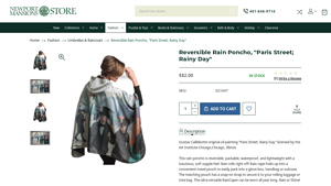 Newport Style - Reversible Rain Poncho