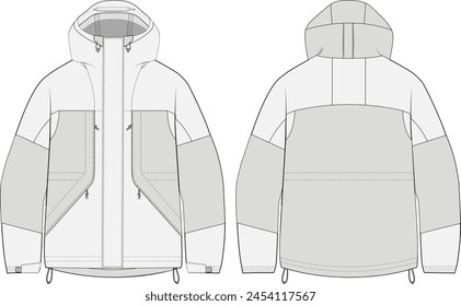 Illustrative image for packable rain jacket