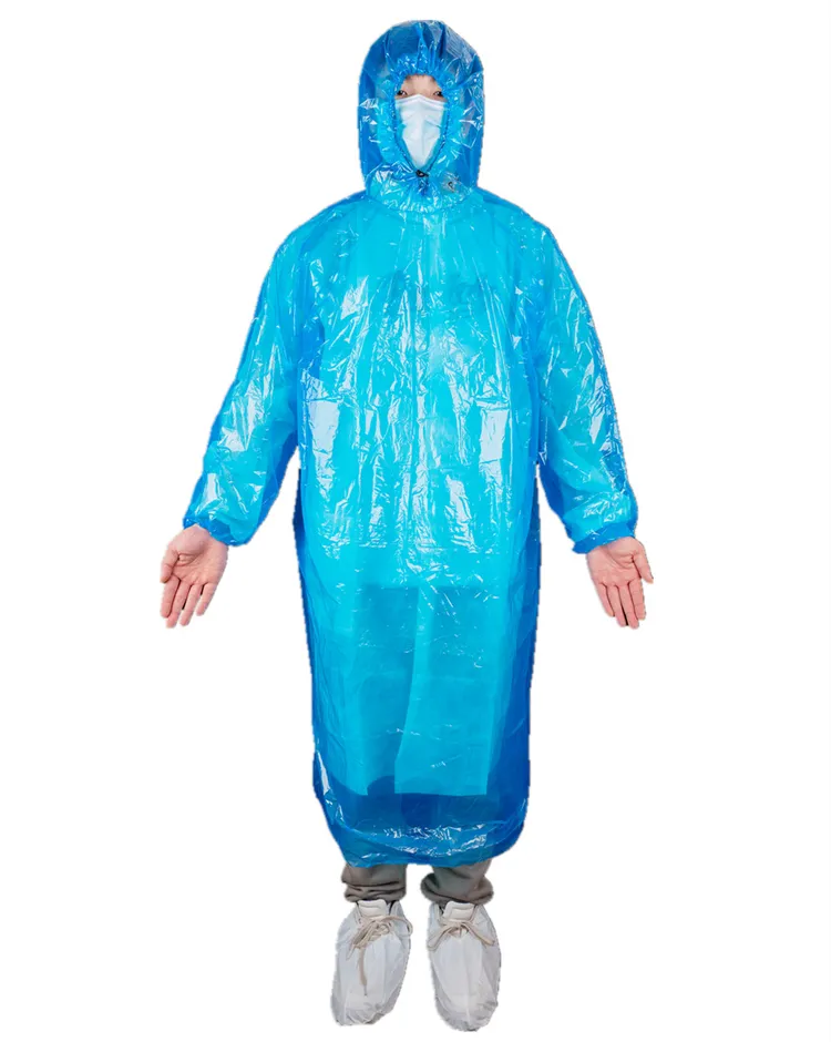 A stock image illustrating PE Rain Coat concepts