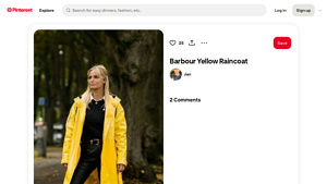 Pinterest - Gul Rain Jacket