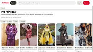 Pinterest - PVC Raincoat Collection