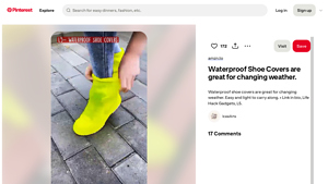 SooGree - Waterproof Rain Boot Covers