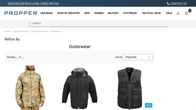 Police Uniform Jackets - Propper