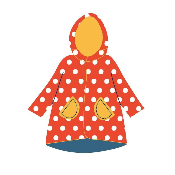 Illustrative image for polka dot raincoat