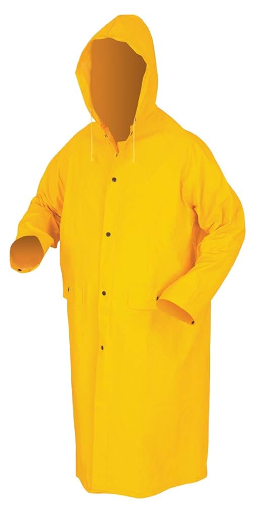 A stock image illustrating pvc coated raincoat concepts