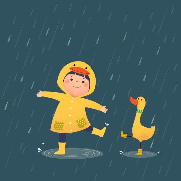 Illustrative image for pvc duck raincoat
