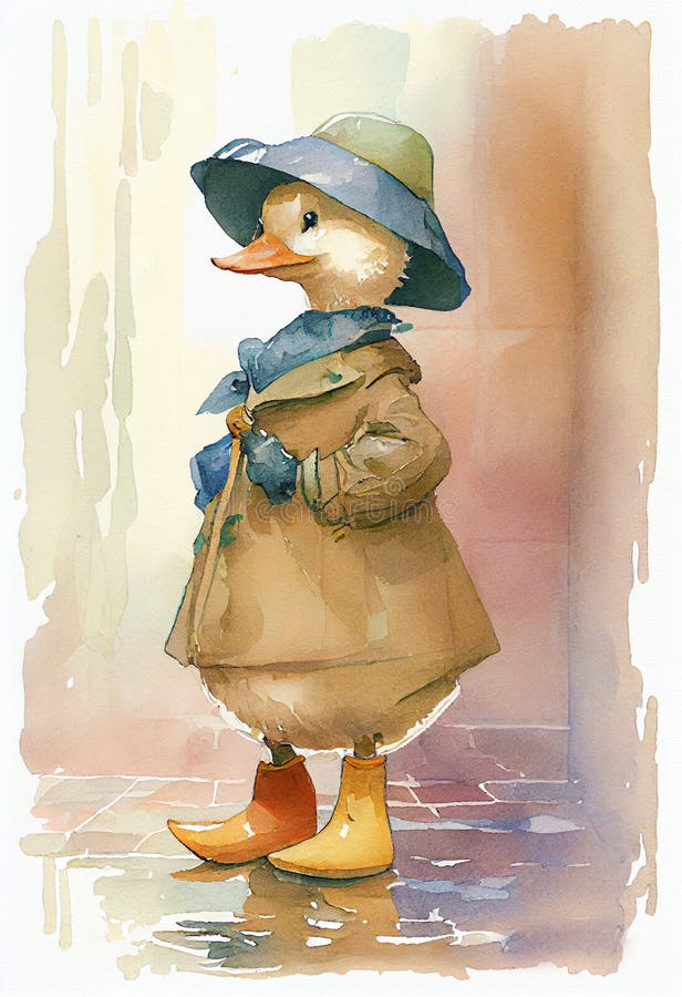 Illustrative image for pvc duck raincoat
