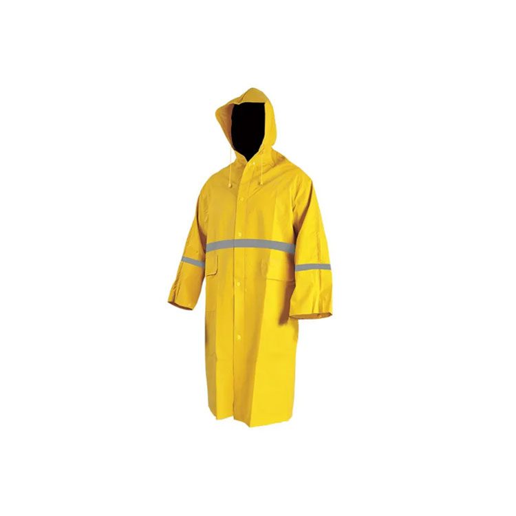 A stock image illustrating pvc raincoat fabric concepts
