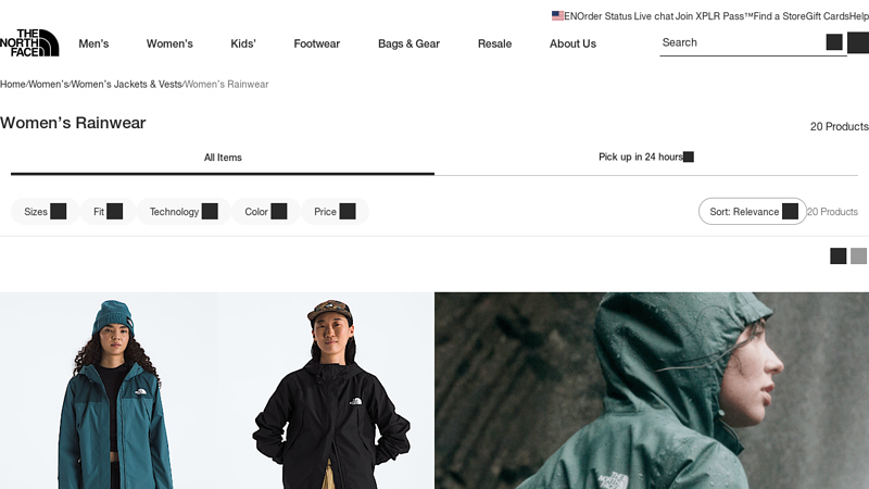 Women's Raincoats & Rain Jackets | The North Face