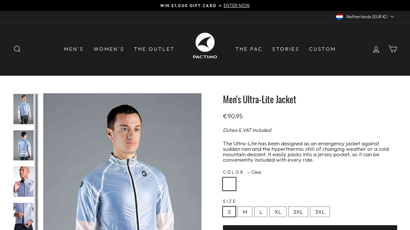 Men's Ultra-Lite Jacket - Pactimo