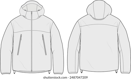 Illustrative image for rain jacket pullover