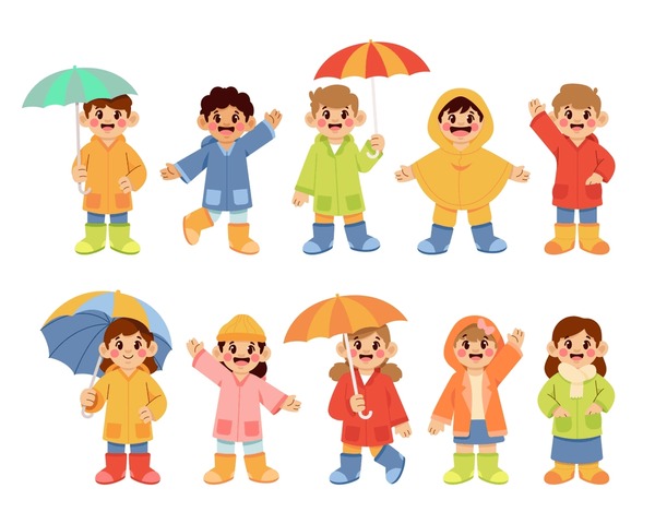Illustrative image for rain suit children