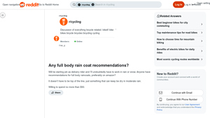 Rain Gear - Affordable Options for Delivery Riders