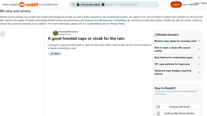 Fell and Fair - Waxed Cloak