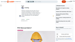 Reddit - PVC Coated Waterproof Fabric