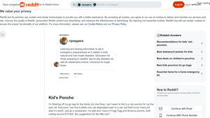 Frogg Togg - Lightweight Kid's Poncho