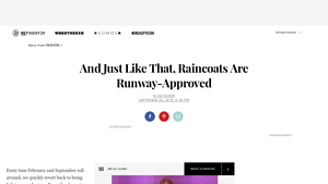 Refinery29 - Top Raincoats