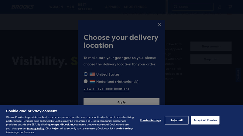 Brooks Reflective Running Gear