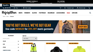 RefrigiWear - Lightweight HiVis Work Overalls