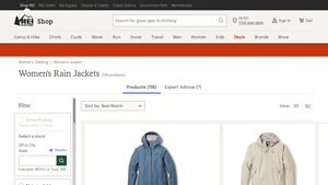 REI - Women's Rain Jackets