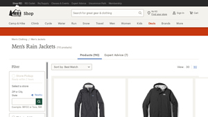 REI - Men's Rain Jackets