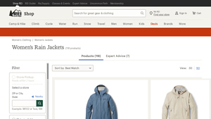REI - Women's Rain Jackets