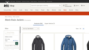 REI - Men's Rain Jackets