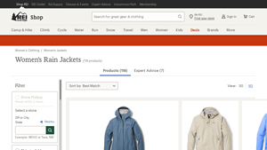 REI - Women's Rain Jackets